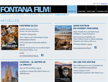 Tablet Screenshot of fontanafilm.ch